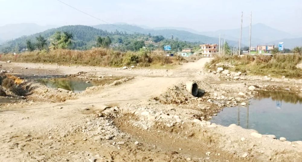 तावा र मरुवामा पक्की पुल बन्दै