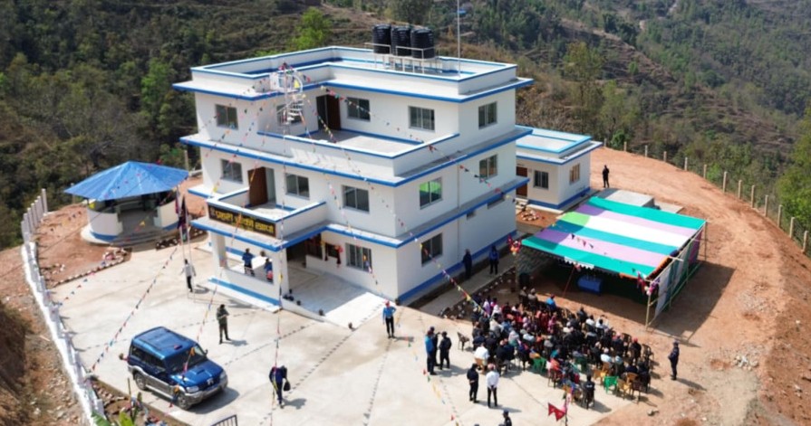 खार्पा प्रहरी चौकी अत्याधुनिक भवनमा