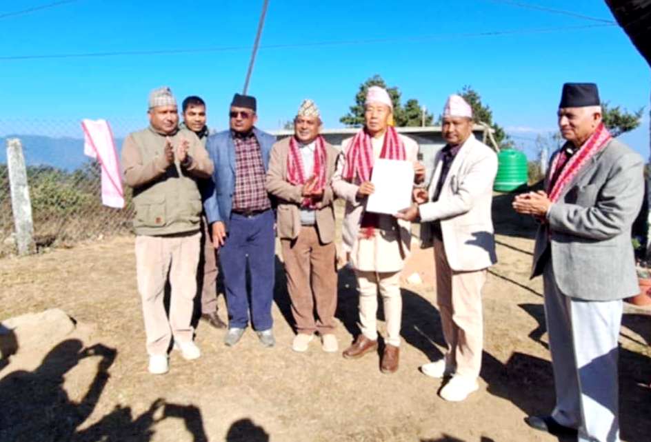 प्रदेश प्रमुख  खापुङ रौतापोखरीमा