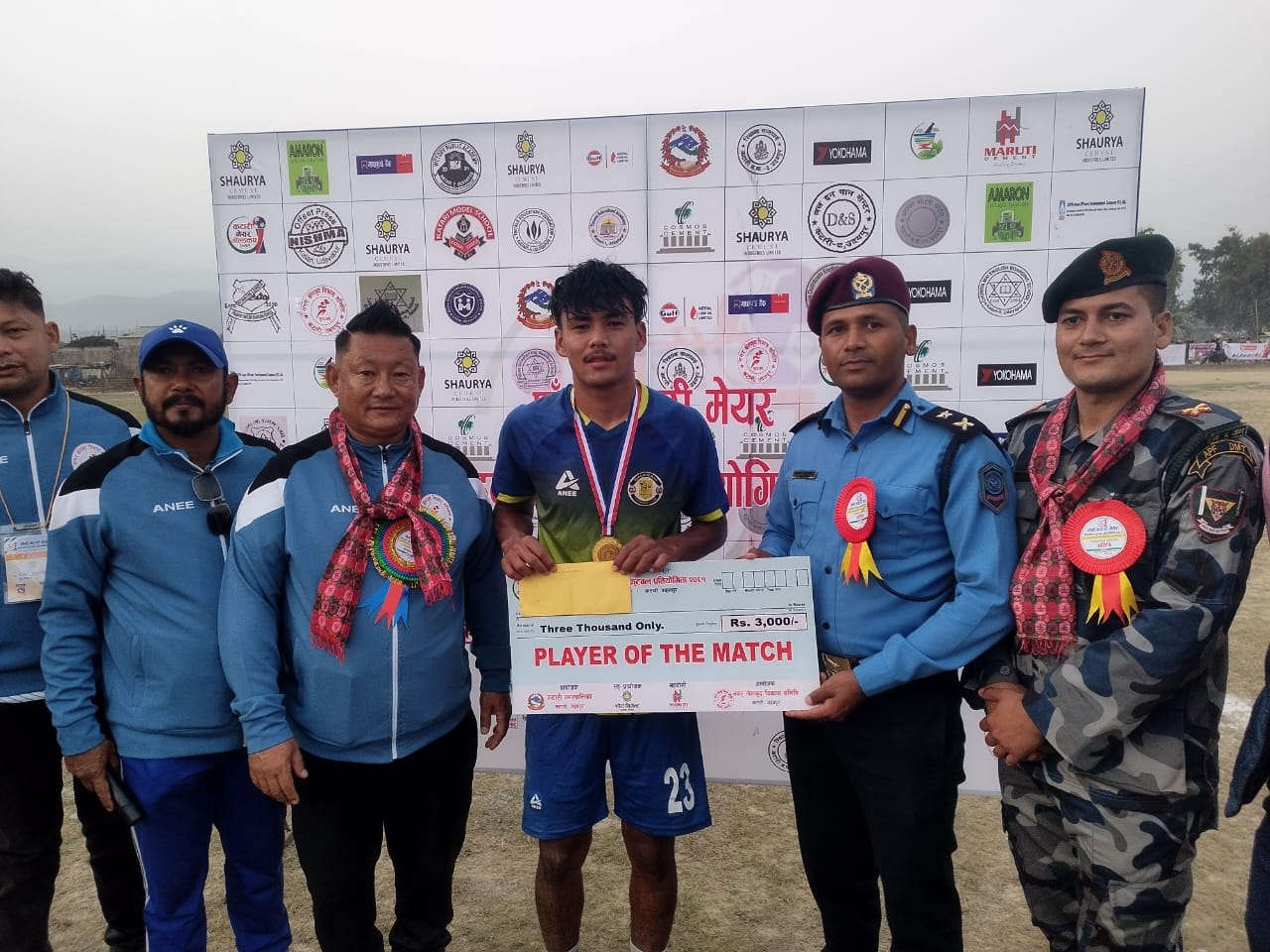 कटारी मेयर गोल्डकपमा धरानको विजय यात्रा सुरु